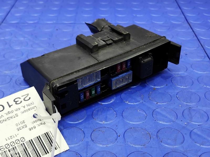 2010-2012 Infiniti EX35 Engine Fuse Box Relay Juncton Block Genuine OEM