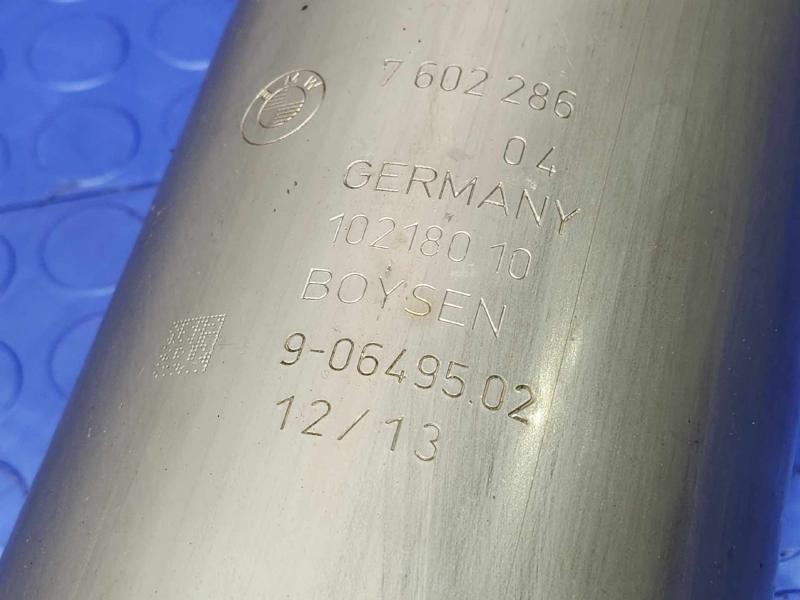 2014-2016 BMW 228i 2.0L Center Intermediate Exhaust Muffler OEM 18308606733