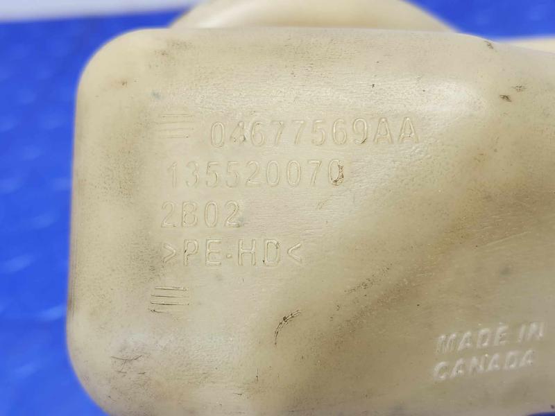 2009 Volkswagen Routan Coolant Recovery Bottle