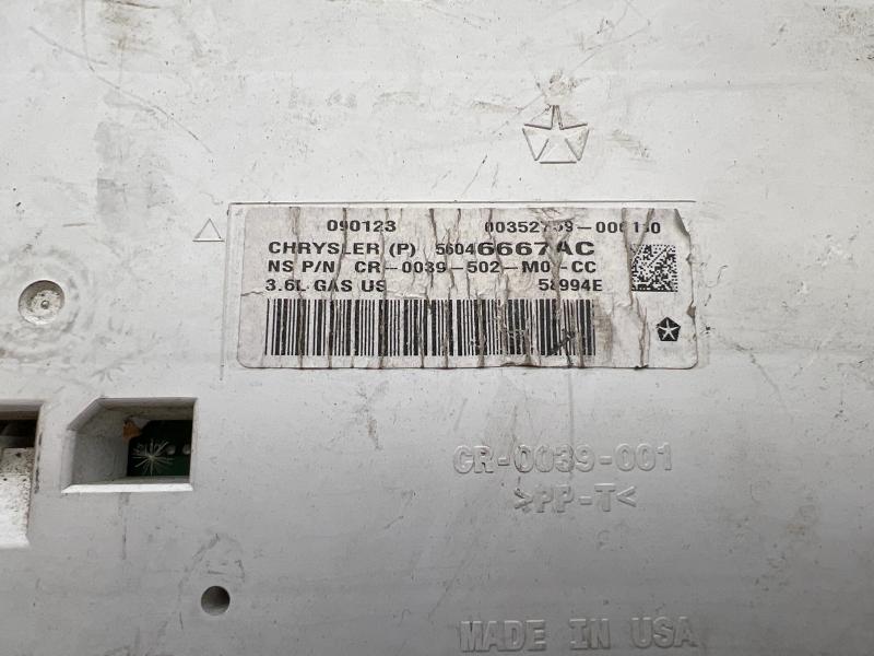 2012 Jeep Grand Cherokee Speedometer