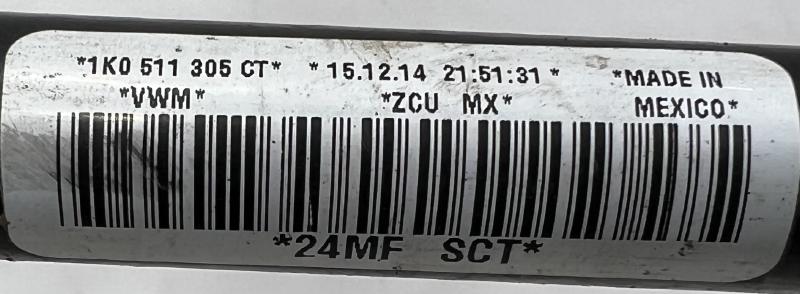 2012 - 2018 Volkswagen Passat Rear Stabilizer Bar Swaybar OEM 1K0511409BL