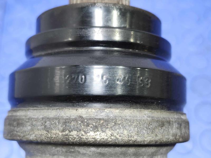 2016 BMW 528I Axle Shaft