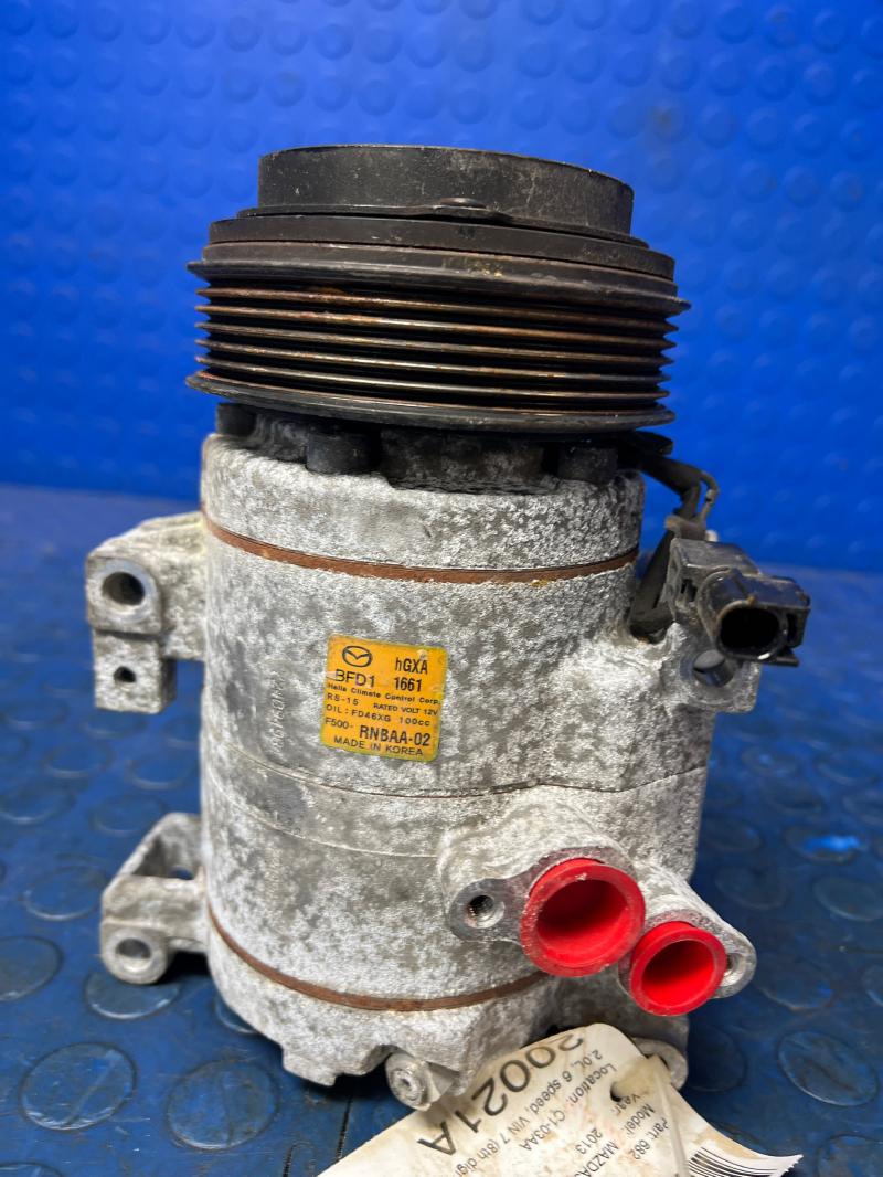 2013 Mazda Mazda3 A/C Air Compressor
