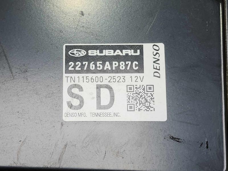 2021 Subaru Impreza 2.0L Electronic Control Module ECU ECM PCM OEM 22765AP87C