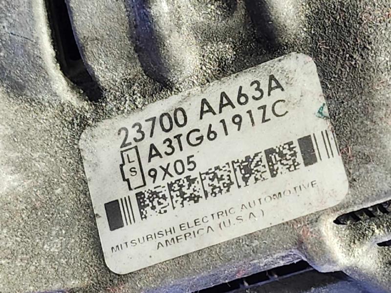 2010 Subaru Legacy Alternator