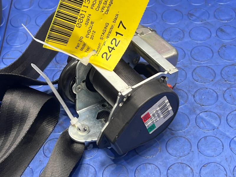 2012 Land Rover Evoque Front Seat Belt