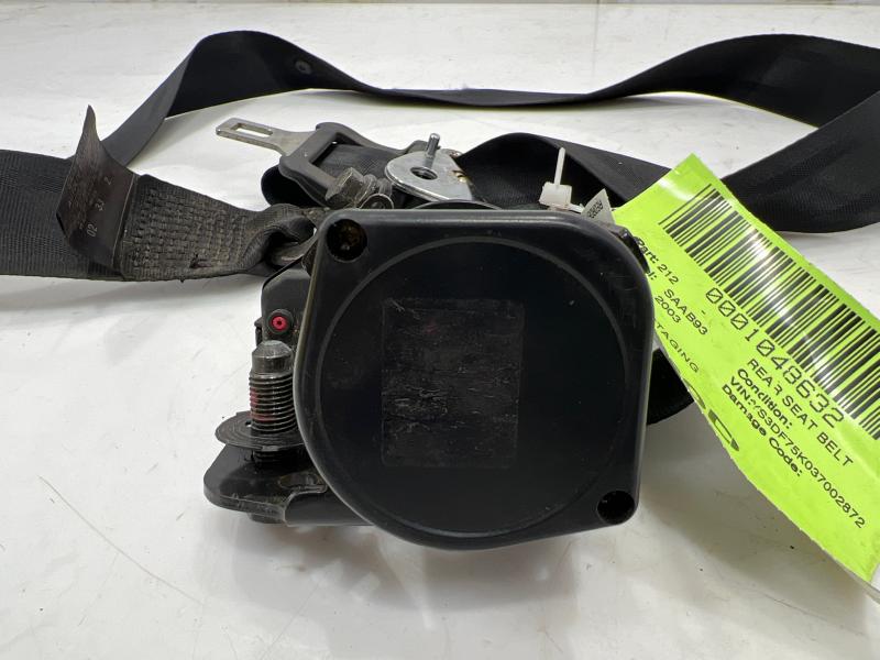 2003 Saab 9-3 Rear Seat Belt