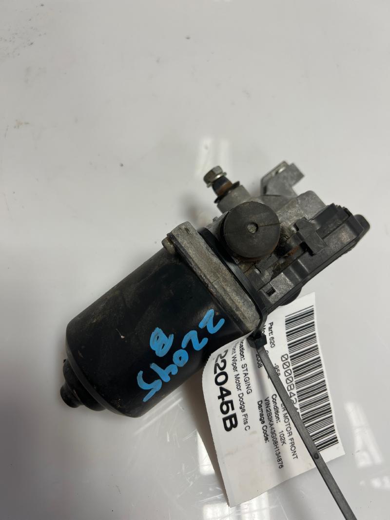 2008 Dodge Charger Wiper Motor Front