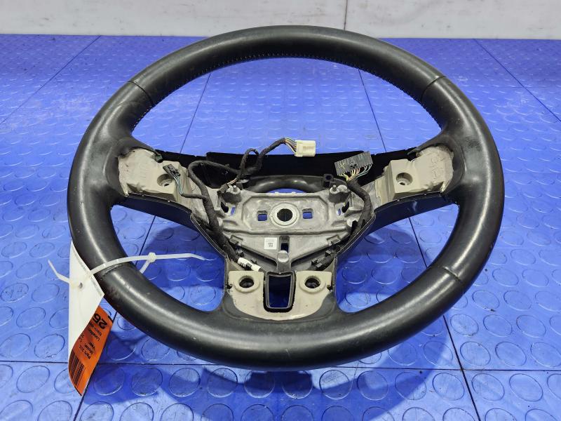 2012-2017 Dodge Grand Caravan Steering Wheel Black Leather OEM 1YH45DX9AB