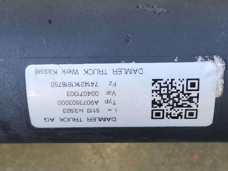 2023 Mercedes Sprinter Axle Housing