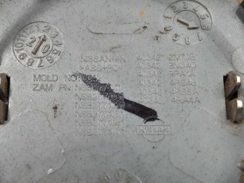 2021 Nissan Versa Center Cap