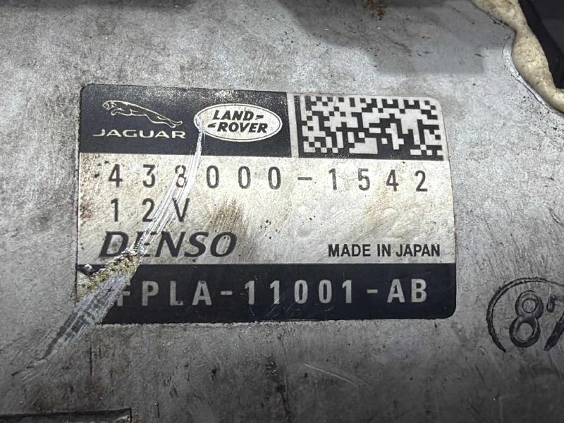 2016 Land Rover Range Rov Starter Motor