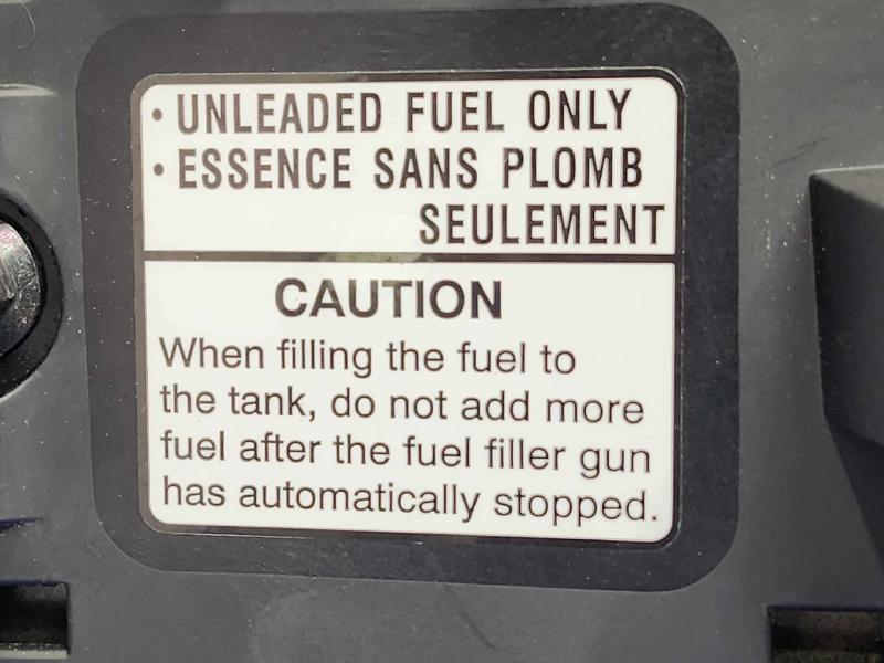2015-2019 Subaru Legacy Sedan Fuel Filler Door Gas Flap Black D4S OEM 57601AL06A9P