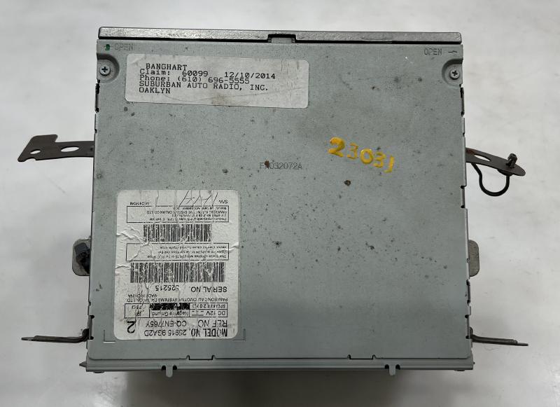2011 Nissan Armada Audio & Visual Equip.(Radio)