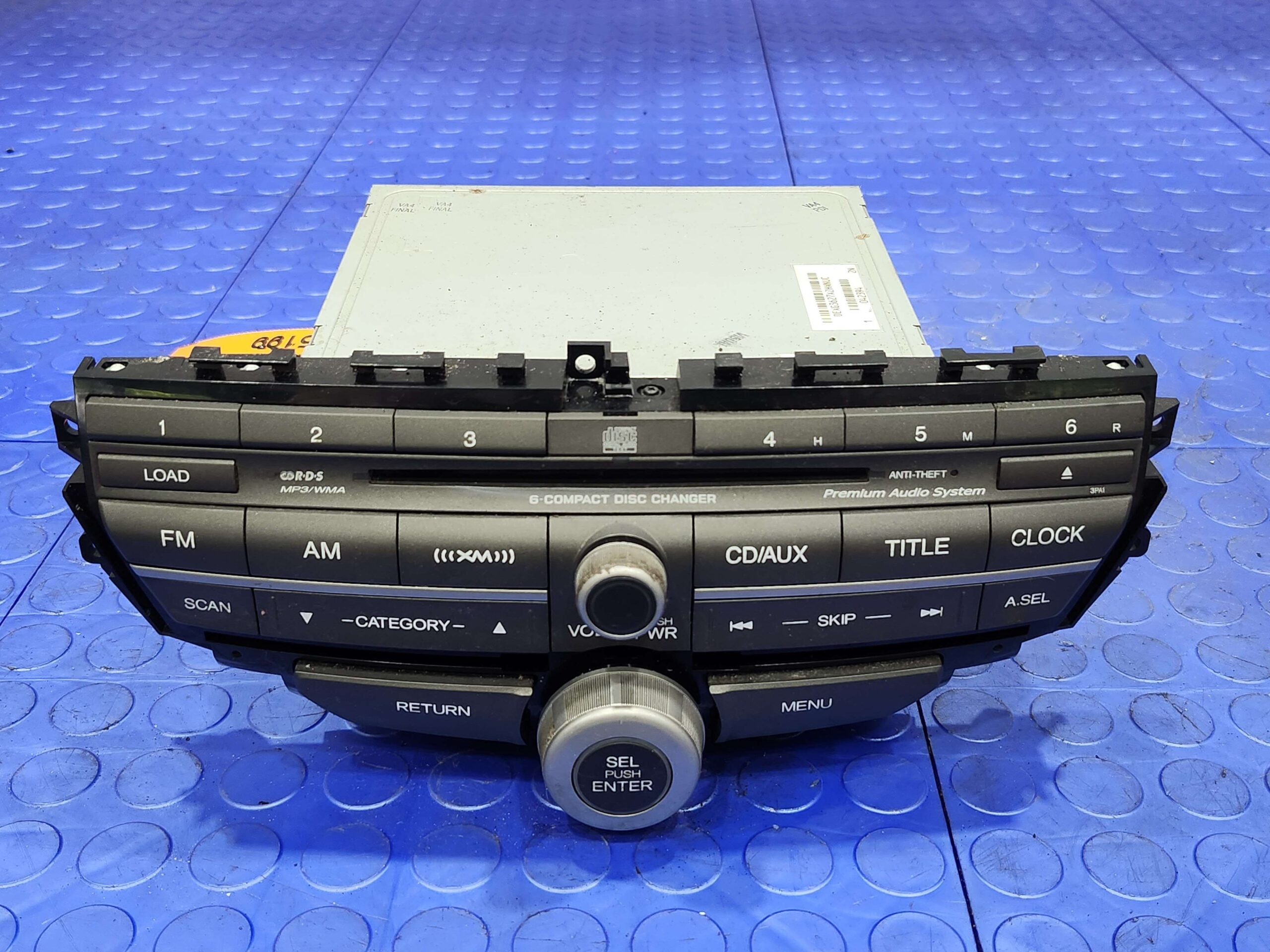 2009 HONDA ACCORD RADIO AUDIO – 367486